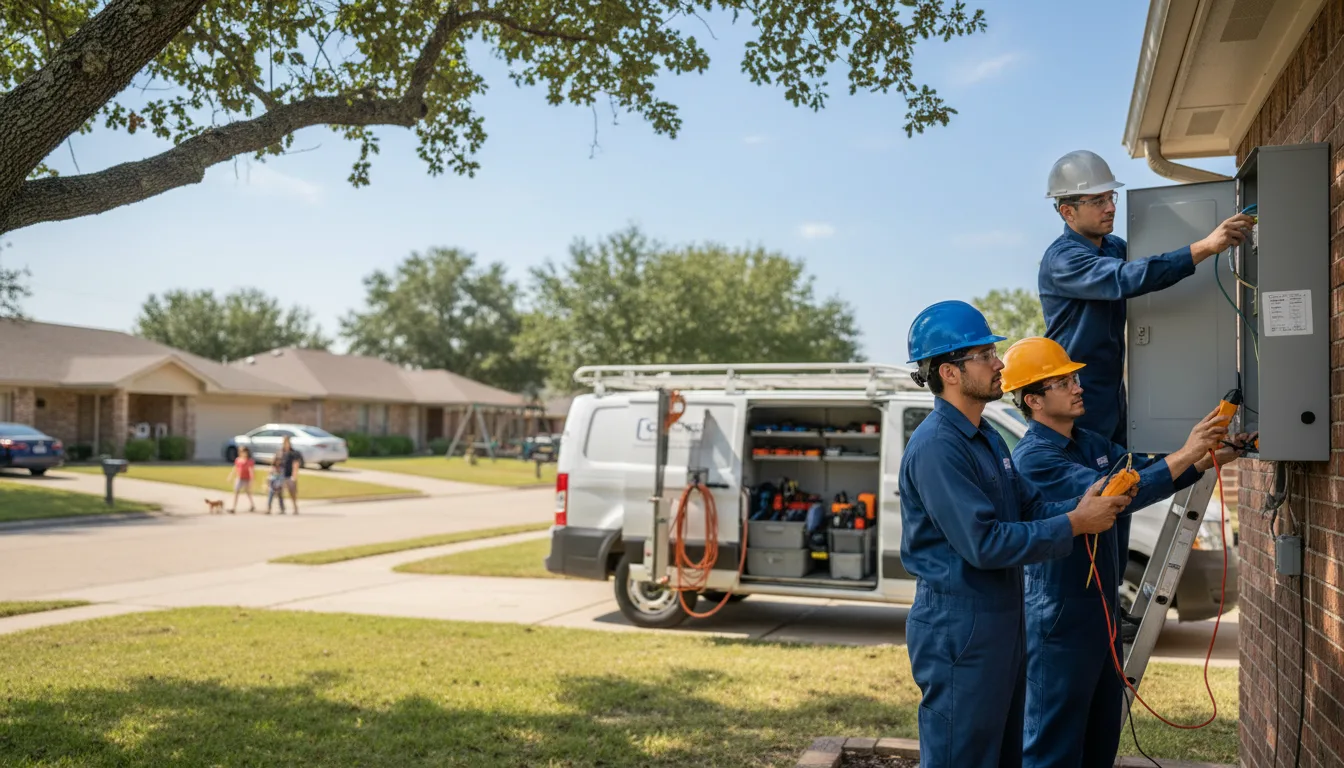 Certified electrician providing emergency electrical services in Roxana, IL